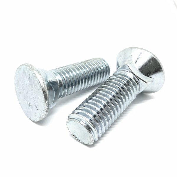 Boltsandnuts.Com 5/8"-11 Thrd Sz, 4 in L, Zinc Plated, 2 PK 62C400BPL5Z-2 - main